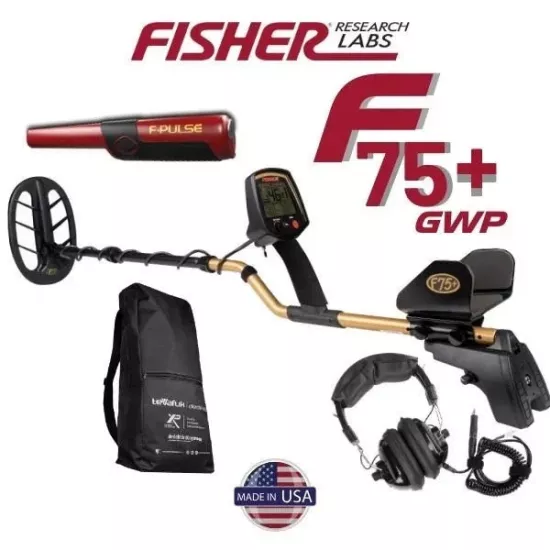 FISHER F75+GWP-28 CM DD BAŞLIKLI DEFİNE DEDEKTÖRÜ